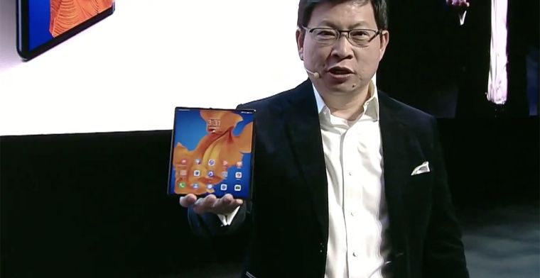 Huawei lanceert nieuwe opvouwbare smartphone